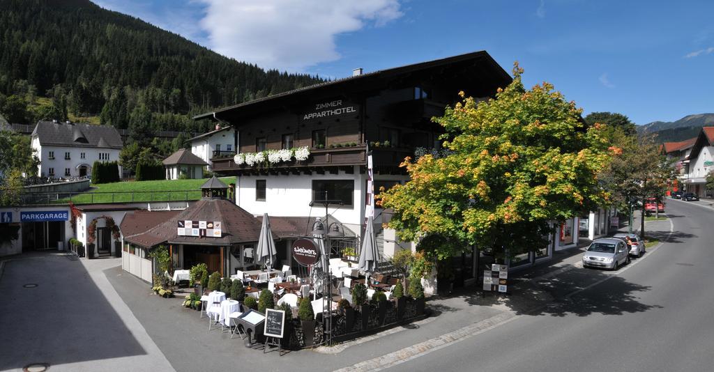 Apparthotel Restaurant Steiners Eben Im Pongau Exterior foto